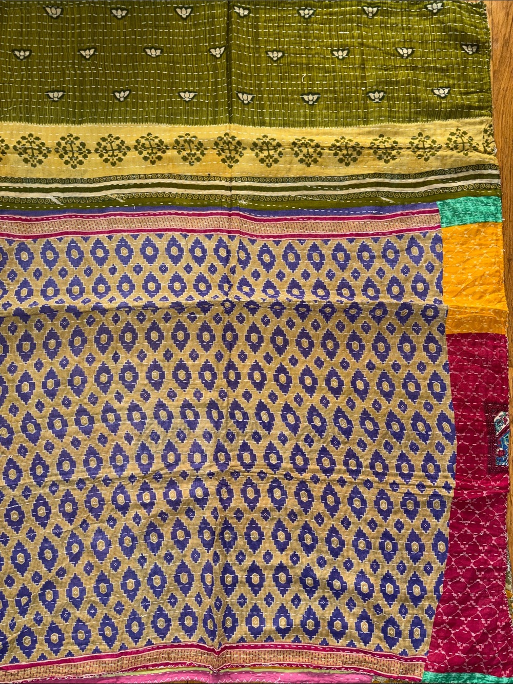 Kantha Throw #8 100% Cotton